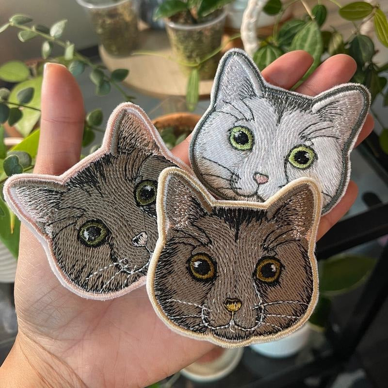 Custom Cat Iron On Patch T-Shirts, Hoodie, Sweatshirt | GrindPrints.com