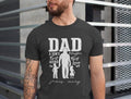 Custom Dad Shirt, Dad Shirt, Dad of Two Shirt, New Dad Shirt, Dad Shirt With Kids Names, Custom Kids Names Shirt,...
