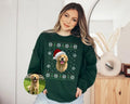 Custom Dog Sweatshirt, Custom Pet Christmas Ugly Sweater, Custom Dog Christmas Sweater, Dog, Mom Sweater, Ugly Christmas...