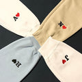 Custom Embroidered Initial Heart Sweatshirt, Personalized Couples Hoodie, Valentines Couple Initials, Matching Sleeve...