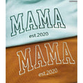 Custom Embroidered Mama Sweatshirt with Kids Name on Sleeve, Personalized Mom Sweatshirt , Global Trending Outfits...