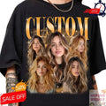 Custom Girlfriend Shirt, Custom Bootleg Rap Tee, Custom Girlfriend Face Graphic Shirt, Custom Vintage Graphic 90s...