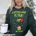 Custom Grincmas Pregnancy Announcement Maternity Pregnancy Shirt Little Who Is Due Baby Reveal T-Shirts, Hoodie, Sweatshirt