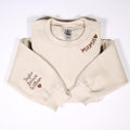 Custom Mama Embroidered Sweatshirt With Kids Names On Sleeve, Personalized Mom Embroidery Hoodie, Birthday Mommy Outfits,...
