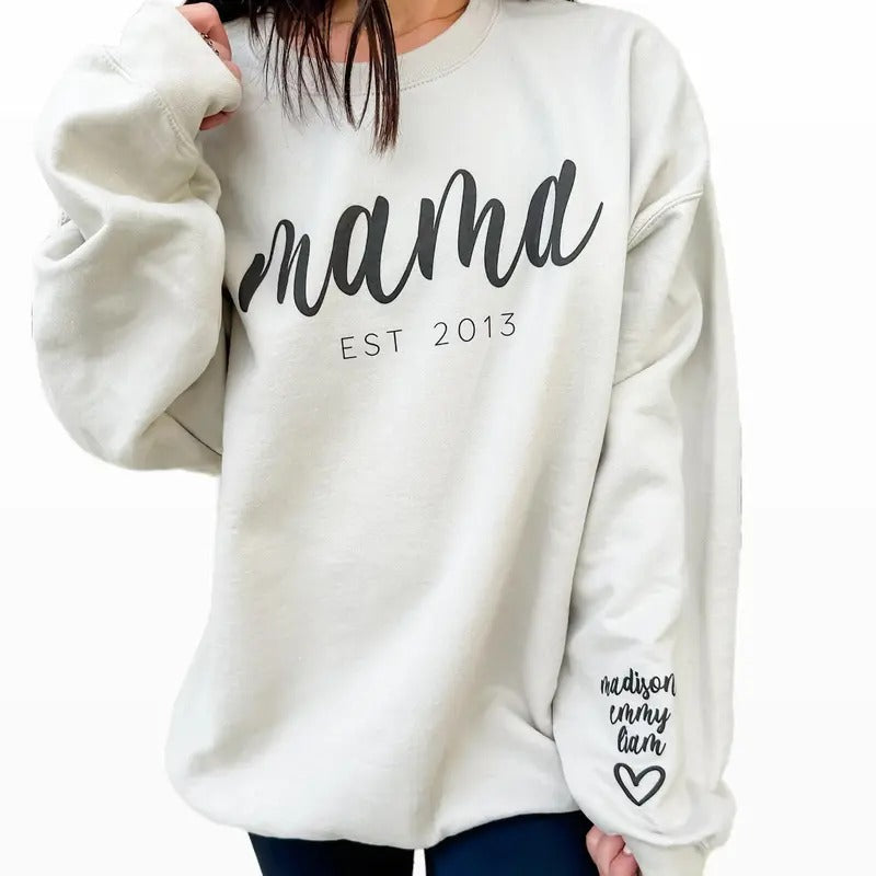 Custom Mama Graphic Sweatshirt T-Shirts, Hoodie | GrindPrints.com