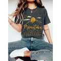 Custom Mountain Mama Shirt,Camping Tee, Cute 70s ,Mountain Mama,Mountain Shirt,Mountain Mom, Mountain Mama Tee,Mountain...