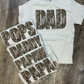Custom Name Fathers Day Camo Shirts  - Shirt for Dad Hoodie, Sweatshirt | GrindPrints.com