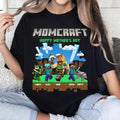 Custom Personalized MomCraft T-shirt, Happy Mother's Day Shirt, Chicken Jockey Gaming, Happy Mother's Day Gift, Trending...