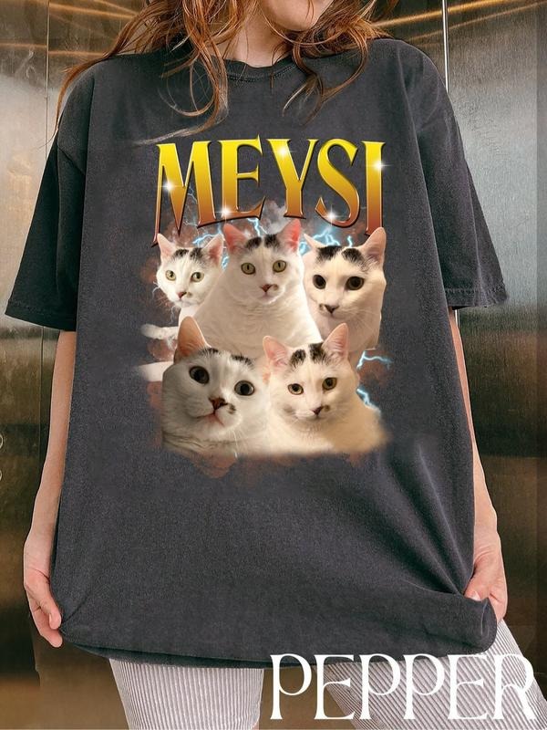 Custom Pet Photo Shirt | Personalized Cat Lover Tee | Perfect Gift for Cat Lovers Hoodie, Sweatshirt | GrindPrints.com