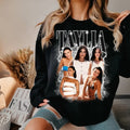 Custom Photo Bootleg Girlfriend 6 Face 90s Retro Vintage Sweatshirt, Shirt with Face on It for Boyfriend Birthday Gift,...