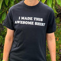 Custom Shirt, Personalized Retro Font Text Shirt, Design Your Own Text T-shirt, Go-To Outfit, No Thinking Needed,...