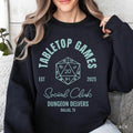 Custom Tabletop Games Social Club Shirt Personalized D&D Gamer Group TTRPG Gaming Him Family Game Night T-Shirts, Hoodie, Sweatshirt