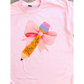 Custom Teacher Pencil Graphic Top T-Shirts, Hoodie, Sweatshirt | GrindPrints.com