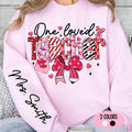 Custom Teacher Valentine Sweatshirt, Hoodie, T-Shirt, Loved Teacher Shirt, Valentine's Day Teacher Shirt, Teacher...