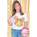 Custom Tennis Bow Rhinestone Graphic T-Shirt Hoodie, Sweatshirt | GrindPrints.com