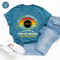 Custom Total Solar Eclipse Birthday T-Shirt, April 8th 2024 Birthday Party Tee,Eclipse Viewing Shirt,Retro Eclipse Tee,...