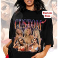 Custom Your Own Bootleg Tee, Sweater, Hoodie, Retro Personalized Bootleg Rap Tee, Insert Your Design, Vintage Graphic 90s...