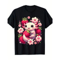 Cute Axolotl Kawaii Anime Axolotl Strawberry T-Shirt Made in USA Hoodie, Sweatshirt | GrindPrints.com