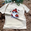 Cute Boo Ghost Reading Books Shirt, Hallowen Shirt,  Cute Fall Shirt, Spooky Season Hoodie, Sweatshirt | GrindPrints.com