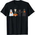 Cute Ghost Dogs Halloween Dog Lover Men Costume T-Shirt  Made in USA Hoodie, Sweatshirt | GrindPrints.com