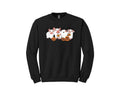 Cute Ghost Pig Crewneck Sweatshirt Casual Halloween T-Shirts, Hoodie | GrindPrints.com