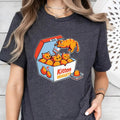 Cute Kitten Nuggets T-Shirt, Funny Cat Food Illustration Tee, Quirky Cartoon Graphic Tee, Fun Casual Shirt, Cat Lover...