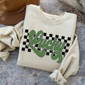 Cute Lucky Sweatshirt Womens Shamrock Shirt St Patricks Day Sweatshirt St Pattys Day Outfit St Patricks Day Gift Irish...