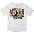 Cute Merry Christmas Graphic Tee - Santa Claus - Snowman - Christmas Tree - Reindeer - Merry Christmas Shirt