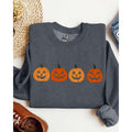 Cute Mini Pumpkins, Halloween, Retro, Fall, Autumn, Jack-o-lanterns Sweatshirt T-Shirts, Hoodie | GrindPrints.com