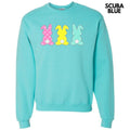 Cute Pattern Bunny Trio Sweatshirt 'NLB' T-Shirts, Hoodie | GrindPrints.com