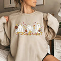 Cute Pooh Ghost Shirt, Retro Spooky Season Shirt, Halloween Nightmare T-shirt, The Pooh And Pumpkin T-shirt, 90s Film...