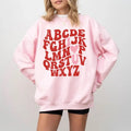 Cute Teacher Valentine shirt, Teacher Alphabet Shirt, Back to School Shirt, Gift For Her Hoodie, Sweatshirt | GrindPrints.com