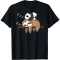 Cute Panda Sleeping Sloth Sloth Made USA T-Shirts, Hoodie, Sweatshirt