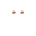 Cutie Cherry Stud Earrings T-Shirts, Hoodie, Sweatshirt | GrindPrints.com