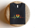 Cycling Heartbeat Shirt Cycling Heart Bicycle Lover Matching Bicycle Rider Sport Shirt Bike Shirt T-Shirts, Hoodie, Sweatshirt