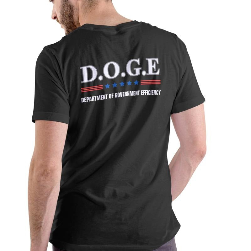 D.O.G.E Department Government Efficiency Cotton Menswear T-Shirts, Hoodie, Sweatshirt