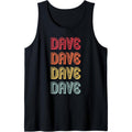 DAVE Gift Name Personalized Funny Retro Vintage Birthday Tank Top Made in USA T-Shirts, Hoodie, Sweatshirt | GrindPrints.com