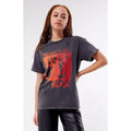 Daisy Street Women's AC/DC Gradient Washed T-Shirt Hoodie, Sweatshirt | GrindPrints.com