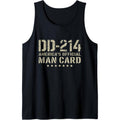 DD 214 America'S Official Man Card Veteran Day Retro Army Tank Top T-Shirts, Hoodie, Sweatshirt