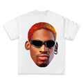 DENNIS RODMAN JUMBO BOOTLEG GRAPHIC T-SHIRT - STREETWEAR Hoodie, Sweatshirt | GrindPrints.com