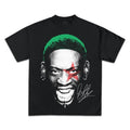 DENNIS RODMAN JUMBO SIGNATURE GRAPHIC T-SHIRT - STREETWEAR Hoodie, Sweatshirt | GrindPrints.com