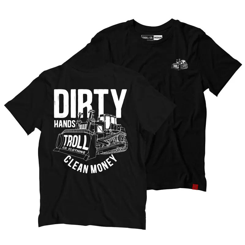DHCM DOZER TEE, WORK T-SHIRT, FOR LABOR DAY Hoodie, Sweatshirt | GrindPrints.com