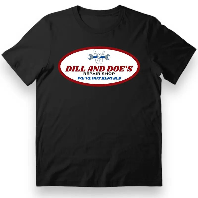 DILL AND DOES REPAIR SHOP CUSTOM PRINTED T-SHIRT Hoodie, Sweatshirt | GrindPrints.com