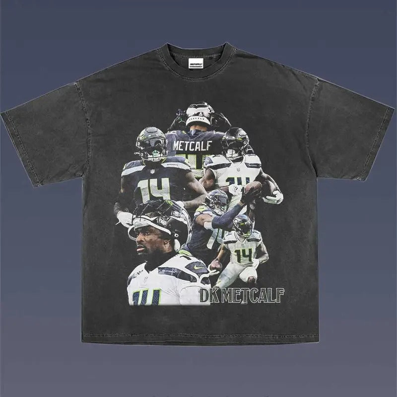 DK Metcalf 1.2 Tee - Soft and Comfortable Shirt - Unisex - Graphic T-Shirt Hoodie, Sweatshirt | GrindPrints.com