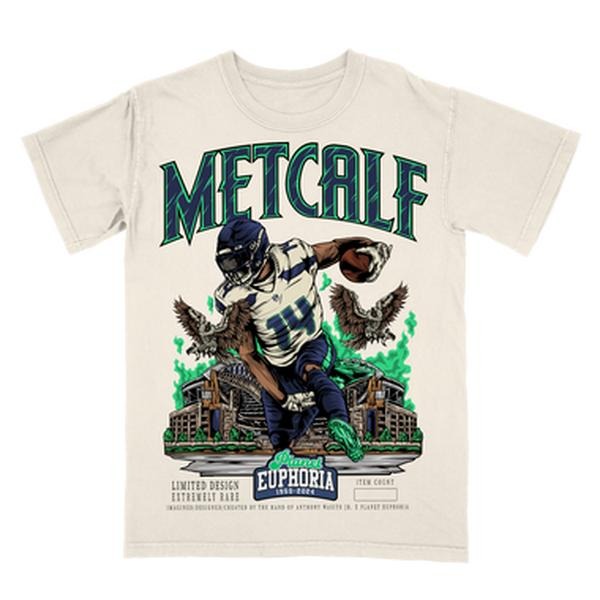 DK Metcalf Tee Hoodie, Sweatshirt | GrindPrints.com