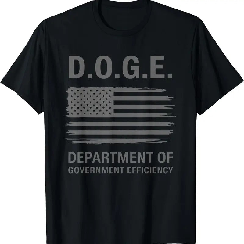 DOGE Department of Government Efficiency T-Shirt | Unisex cotton tee Gifts, Crewneck Hoodie, Sweatshirt | GrindPrints.com