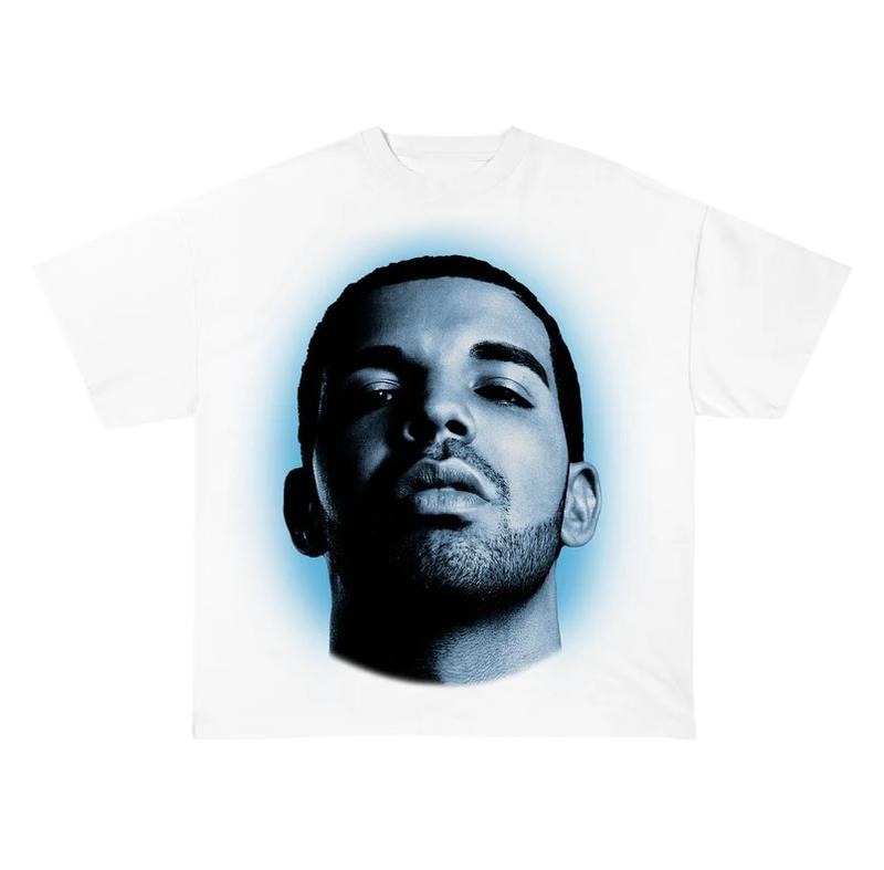 DRAKE Big Face Tee Hoodie, Sweatshirt | GrindPrints.com