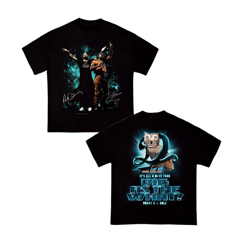 DRAKE J.COLE T-Shirt Music Tour It's All A Blur Tour Big As The What Tour Hoodie, Sweatshirt | GrindPrints.com