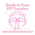 DTF Shirt Transfer - In My Soft Girl Era 10.5" w x 10.7" h Hoodie, Sweatshirt | GrindPrints.com