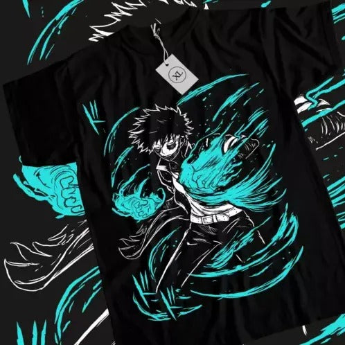 Dabi T-shirt My hero Academia Mha Toya Todoroki Anime Gift Black Shirt All size Hoodie, Sweatshirt | GrindPrints.com